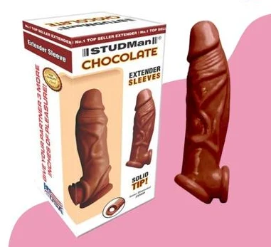 Jumbo Pure Silicon Realistic 9 Inches Penis Extender Sleeve Condom