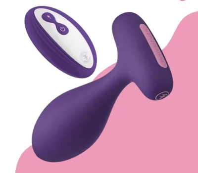 Mini Vibrating Butt Plug -Flesh Color
