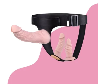 Strap On Double Entry - Flesh